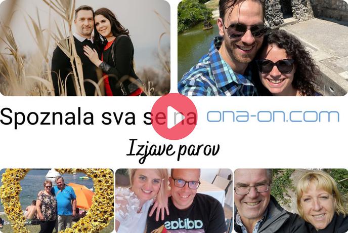 NAVDIHUJOČE ljubezenske zgodbe parov z ona-on.com