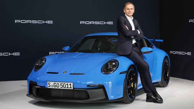 Oliver Blume bo Porsche vodil le še do konca letošnjega leta. | Foto: Porsche