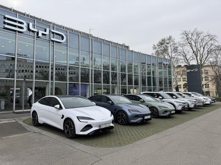 Sedež kitajskega BYD na Hrvaškem. | Foto: BYD
