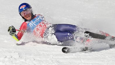 Drama stotink, ekipni uspeh Slovenk, Shiffrinova spet izpadla