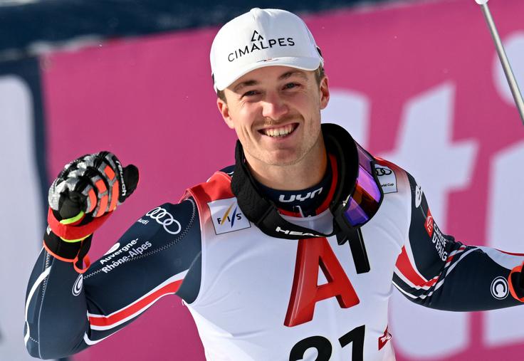 Paco Rassat še sam ni mogel verjeti, da je zmagal. | Foto: Reuters