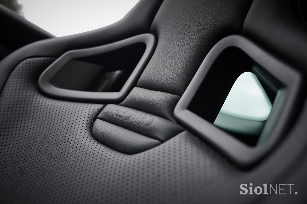 Renault megane RS - fotogalerija testnega vozila
