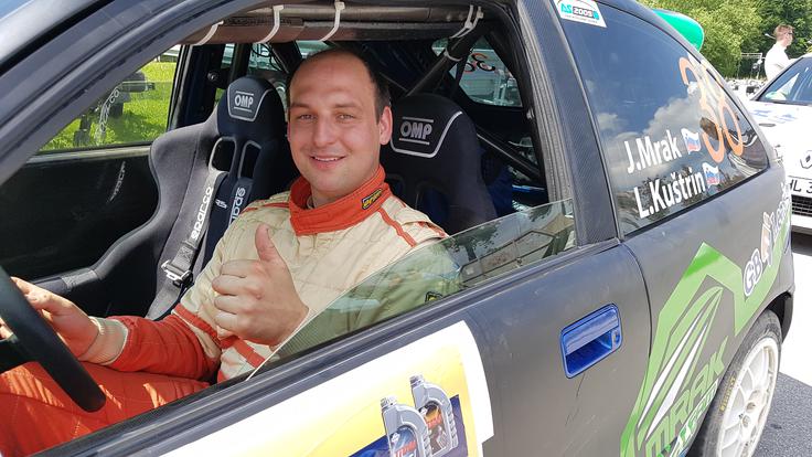Jan Mrak je s sovoznikom Luko Kuštrinom (MG ZR 105) še drugič letos zmagal v diviziji I. | Foto: Gregor Pavšič