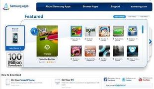 Stomilijonti prenos v Samsung Apps