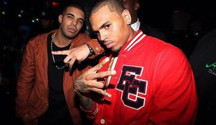 Chris Brown in Drake sta se stepla zaradi Rihanne