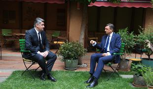 Pahor in Milanović izpostavila uspešno sodelovanje v soočanju z epidemijo #video