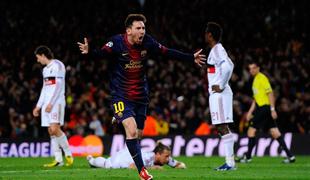 Nadnaravni Messi se je vrnil in rešil Barcelono