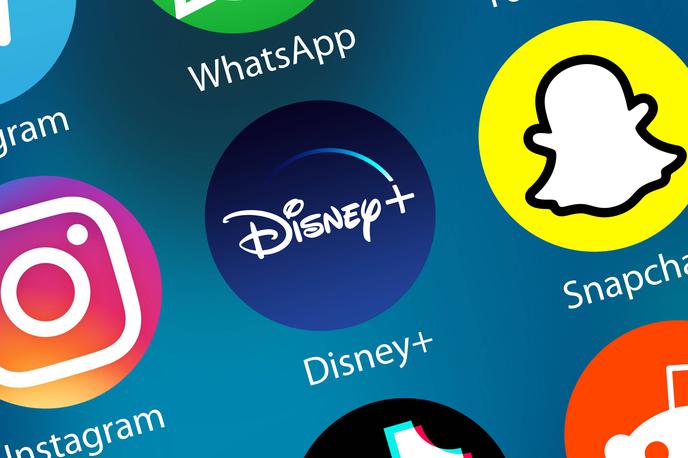 Disney+, Disney Plus | Storitev pretočnega videa Disney+ bo kakopak mogoče uporabljati tudi prek namenske mobilne aplikacije, ki bo med 29 jeziki podpirala tudi slovenščino. | Foto Guliver Image