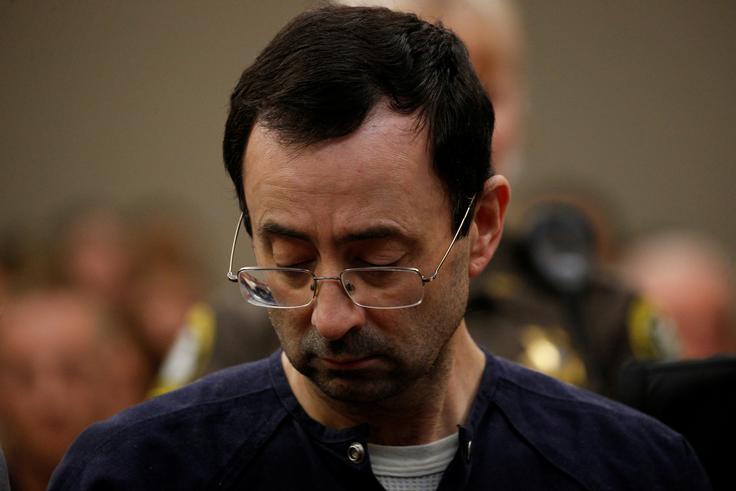 Zloglasni zdravnik Larry Nassar je za zapahi. | Foto: Reuters