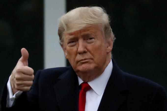 Donald Trump je Johnsona označil za odličnega vodjo. | Foto: Reuters