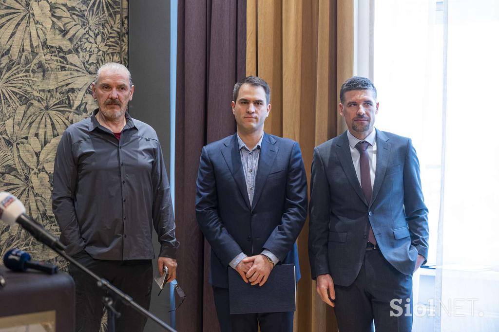Andrej Grah Whatmough, Peter Gregorčič in Tom Zalaznik