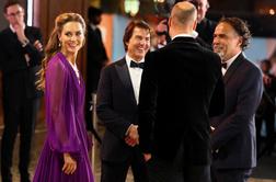 Drzna sprememba: Tom Cruise je na premiero prišel z novo barvo las