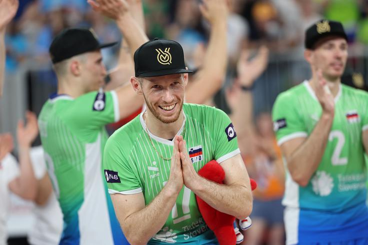 slovenska odbojkarska reprezentanca uvrstitev na OI | Foto: www.alesfevzer.com