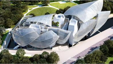 V Parizu fundacija Louis Vuitton gradi nov muzej