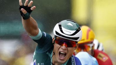 Neverjetni Belgijec do četrte etapne zmage na letošnjem Touru, Pogačar varno v cilju