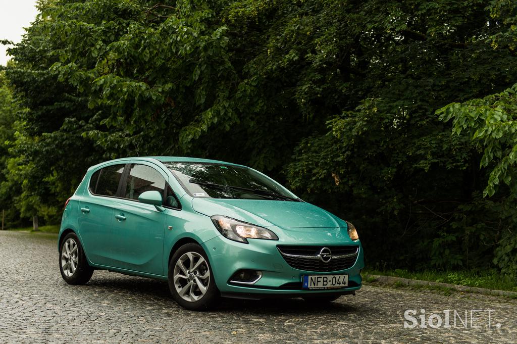 Opel corsa LPG - fotogalerija testnega vozila