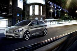 BMW s študijo active tourer napoveduje svoj sprednji pogon
