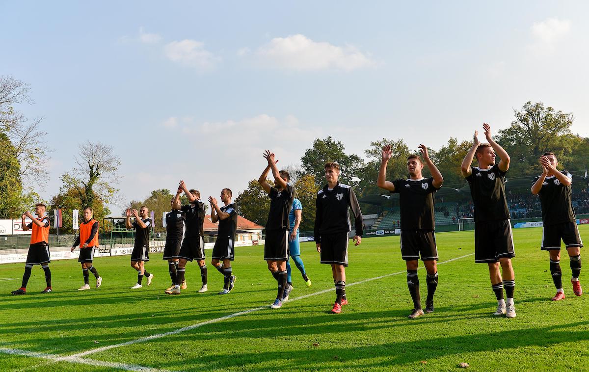 NŠ Mura NK Rudar | Veselje Mure po novi zmagi v tej sezoni. | Foto Mario Horvat/Sportida