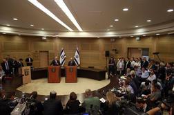 V Izraelu dogovor o vladi narodne enotnosti
