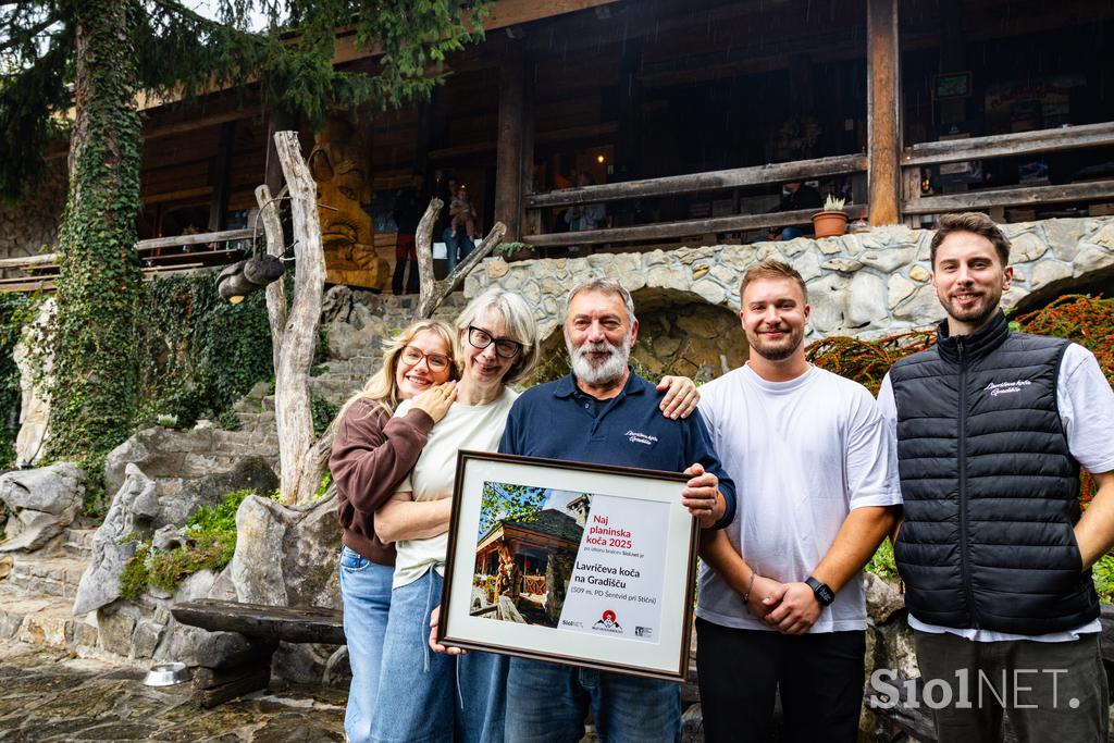 Lavričeva koča na Gradišču - Naj planinska koča 2025