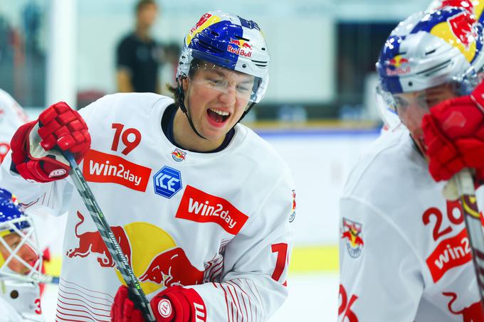 Predan je osem let igral pri hokejskem klubu Red Bull Salzburg. | Foto: Guliverimage/Vladimir Fedorenko