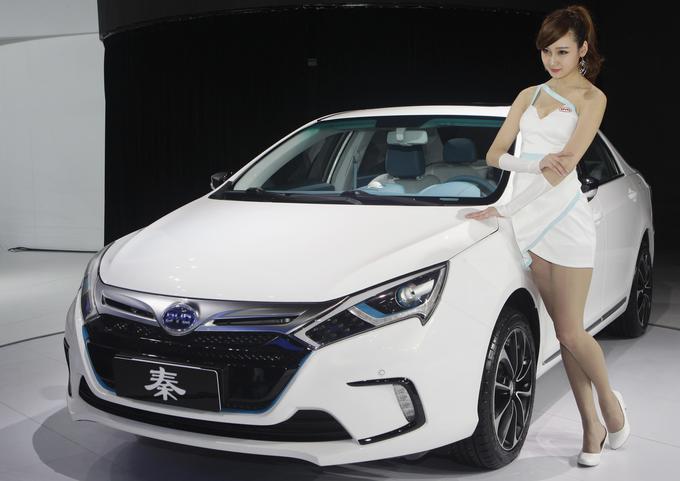 Kitajska je največji trg električnih avtomobilov in njihove znamke trkajo na vrata Evrope. | Foto: Reuters