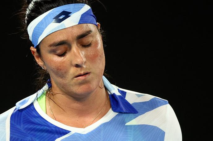 Ons Jabeur | Ons Jabeur je zaradui poškodbe odpovedala sodelovanje na turnirju v Madridu. | Foto Reuters