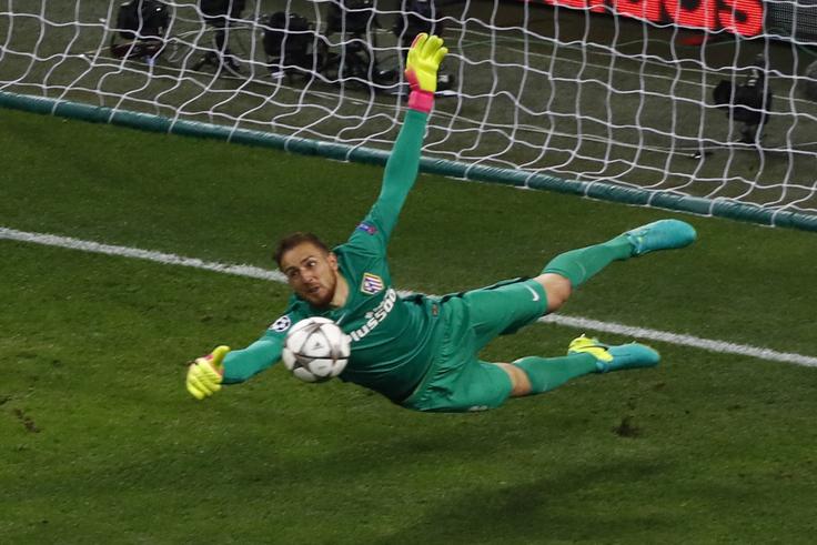 Jan Oblak je z Atleticom v Madridu v španskem prvenstvu remiziral z 0:0 proti Espanyolu. | Foto: Reuters