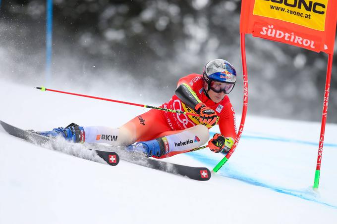 Marco Odermatt je nedeljskemu tretjemu mestu dodal še zmago. | Foto: AP / Guliverimage