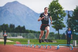 Skakalci skakalke trening Kranj