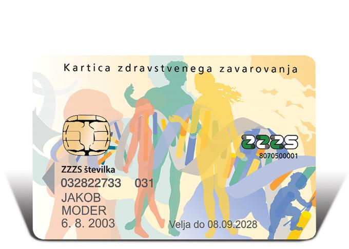 kartica KZZ w | Foto: ZZZS