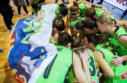 Slovenske košarkarice izgubile v Podgorici