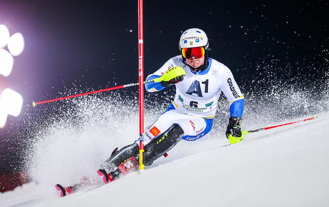 V pretekli zimi je bil štirinajsti slalomist svetovnega pokala. | Foto: Sportida