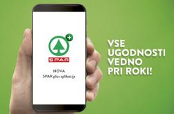 SPAR Slovenija z novo mobilno aplikacijo SPAR plus