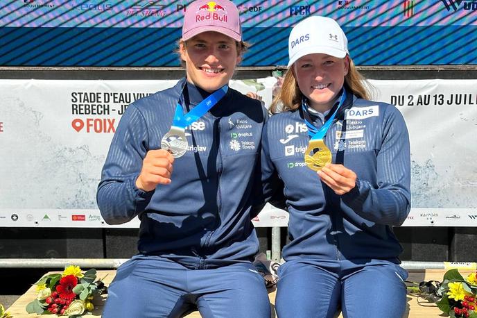 Žiga Lin Hočevar, Eva Alina Hočevar | Foto Kajakaška zveza Slovenije