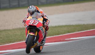 Marquez zmagovalec Austina, Rossi vodi v skupni razvrstitvi prvenstva
