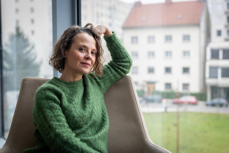 Mojca Fatur ima iz prejšnjega razmerja hčer Milo, s Klemnom Slakonjo pa sinova Ruja in Leva. | Foto: Gaja Hanuna