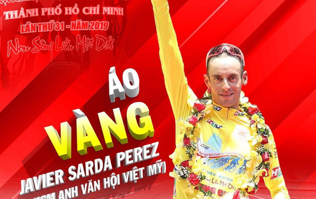 sarda | V Vietnamu se bo 19. maja začela prva kolesarska dirka v času pandemije, Ho Chi Minh City Television Cycling Tournament. Španec Javier Sardá Pérez bo branil lansko zmago.  | Foto Facebook