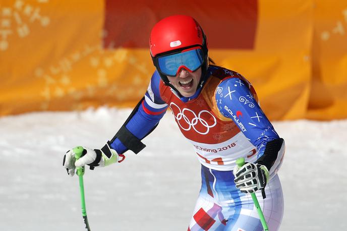 Petra Vlhova | Petra Vlhova zaradi težav z gležnjem končala nastope na olimpijskih igrah v Pekingu. | Foto Guliverimage