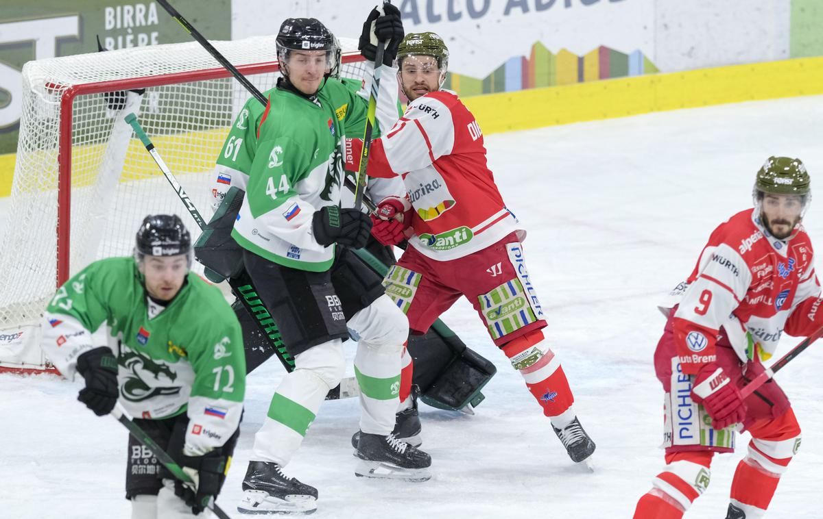 Bolzano : HK Olimpija | Olimpija je klonila pri Bolzanu. | Foto HCB/Vanna Antonello