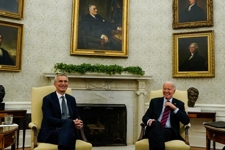 Joe Biden, Jens Stoltenberg | Foto: Reuters
