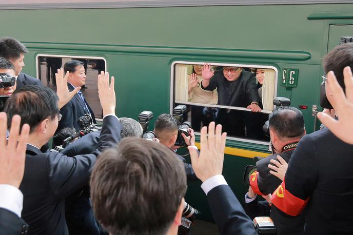 kim jong un obisk kitajska | Foto Reuters