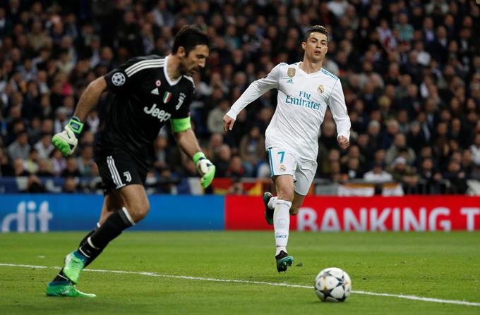 Cristiano Ronaldo bo v petek izvedel ime polfinalnega tekmeca, Gianluigi Buffon pa je v tej sezoni končal evropske nastope. | Foto: Reuters