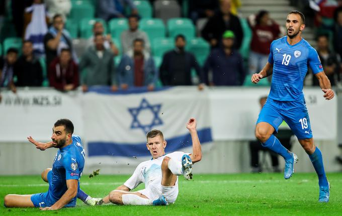 Izrael je na dveh tekmah proti Sloveniji v skupini G osvojil točko. | Foto: Matic Klanšek Velej/Sportida