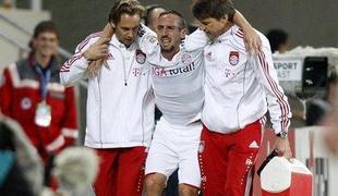 Ribery štiri tedne na bolniškem dopustu