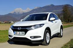 Honda HR-V – na vrata slovenskih garaž trka s sporočilom varnosti in uporabnosti