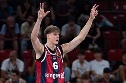 Osebni rekord za 17-letnega Slovenca v evroligi