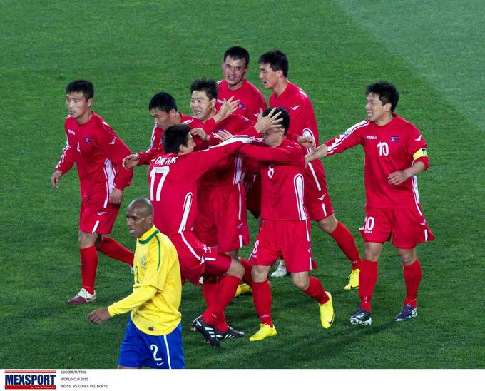 Severna Koreja se je dobro upirala Brazilcem in v uvodnem nastopu na SP 2010 izgubila le z 1:2. | Foto: Guliverimage
