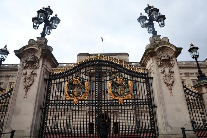 Buckhingamska palača | Buckinghamska palača, uradna rezidenca britanske kraljeve družine, je pod budnim nadzorom oboroženih policistov. | Foto Reuters