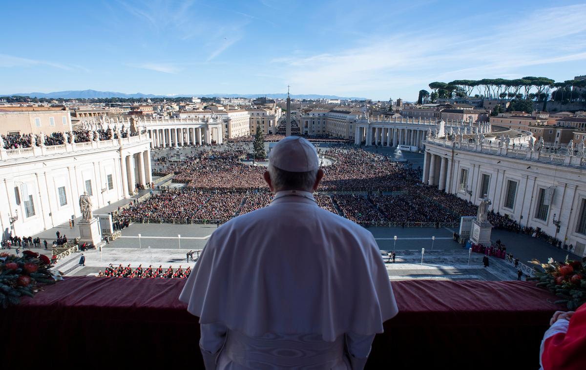 Vatikan papež Frančišek Rim Cerkev | Foto Reuters
